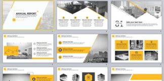 Digital Marketing : 22+ Best Annual Report powerpoint Template