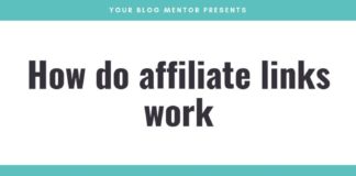 Digital Marketing : Affiliate marketing infographic – how do affiliate links work