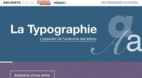 Digital Marketing : Infographie : l’anatomie des lettres en typographie