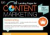 Digital Marketing : Landing pages for content marketing #infografia #infographic #marketing