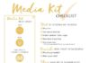 Digital Marketing : Media Kit Checklist – Bloguettes