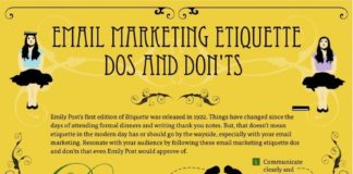 Digital Marketing : Ready to get your email marketing etiquette on? We’ve created a proper infogra…