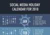 Digital Marketing : Social Media Holiday Calendar for 2018