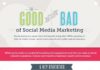 Digital Marketing : The Good and Bad of Social Media Marketing – #infographic