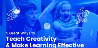 Educational infographic : 5 Great Ways to Teach Creativity & Make Learning Effective