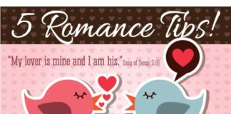 Educational infographic : 5 Romance Tips by Dr. James Dobson | Family Talk | Five Love Languages | Infogra…