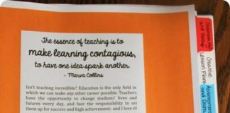 Educational infographic : A great example of a Teaching Portfolio. Definitely need to touch mine up!