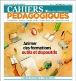 Educational infographic : Animer des formations – outils et dispositifs – Les Cahiers pédagogiques