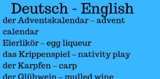 Educational infographic : Christmas words