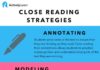 Educational infographic : Close Reading Strategies with Actively Learn Infographic