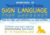 Educational infographic : Educational infographic : Advantages of Teaching Baby Sign Language – Infographic. I taught my youngest at…