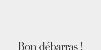 Educational infographic : Educational infographic : Bon Débarras ! = Good riddance!