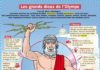 Educational infographic : Educational infographic : CULTURE – Les grands dieux de l’Olympe…