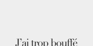 Educational infographic : Educational infographic : J’ai trop bouffé (familiar)