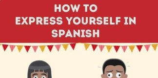 Educational infographic : Feelings in Spanish are important words for kids. This fun infographic has pictu…