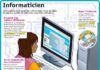 Educational infographic : Fiche exposés : Informaticien
