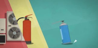 Educational infographic : German language infographic animation about the dangers of F-Gases #infographics…
