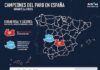 Educational infographic : La evolución del paro en España en el periodo 2007-2010 (por provincias y CCAA…