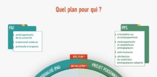 Educational infographic : La scolarisation des élèves en situation de handicap : quel plan pour qui ?