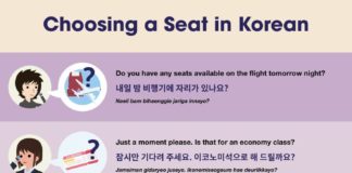 Educational infographic : Learn Korean – KoreanClass101.com