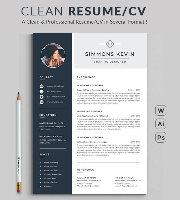 Infographic Resume Template Word from infographicnow.com