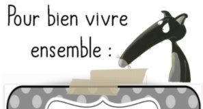 Educational infographic : Règles de vie