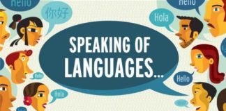Educational infographic : Speaking of Languages…