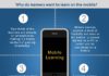 Educational infographic : Top 4 Reasons Why Learners prefer Mobile Learning Infographic