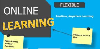 Educational infographic : Why online learning? Is online learning for you?