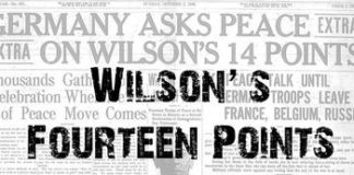 Educational infographic : World War I – Woodrow Wilson’s 14 Points Guided Reading!