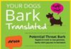 Educational infographic : Your dogs bark language translated infographic. #dog #infographic #bodylanguage …