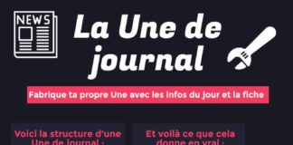 Educational infographic : faire-une-une-de-presse(2)