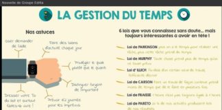 Educational infographic : Educational infographic : Consultant : gestion du temps et portage salarial