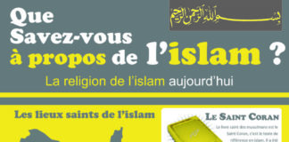 Educational infographic : infographie Islam fr