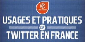 Educational infographic : infographie : Usages et pratiques de Twitter en France