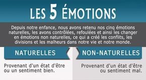 Educational infographic : Émotions humaines