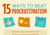 Fashion infographic : 15 Ways to Overcome Procrastination and Get Stuff Done (Infographic)