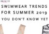 Fashion infographic : ALL SWIMWEAR TRENDS OF SUMMER 2019 – PRETTY AND HIDEOUS