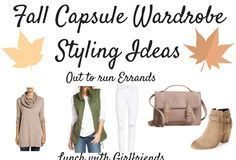 Fashion infographic : Fall Capsule Wardrobe 2017 from Nordstrom