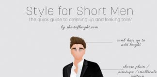 Fashion infographic : Fashion infographic : Style Tips for Short Men Infographic #Men, #Fashion, #Infographics #mensfashionaccessories