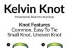 Fashion infographic : How To Tie The Kelvin Knot | Tying A Tie Infographic