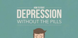 Fashion infographic : How to Fight Depression Without the Pills Infographic