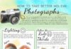 Fashion infographic : How to Take Better Holiday Photographs #infographic #Photography #HowTo