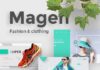 Fashion infographic : Magen Fashion & Clothing Powerpoint Template