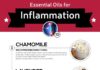 Food infographic – 13 Essential Oils for Inflammation & How to Use Them