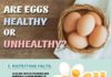 Food infographic – Are Eggs Healthy or Unhealthy? This nutrition article and infographic take a loo…