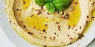 Food infographic – Benefits of Hummus