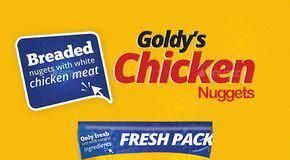 Food infographic – Chicken Nuggets Packaging Template #3dprintinginfographic