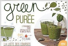 Food infographic – DETOX – GREEN PURÉE – Maïa Chä