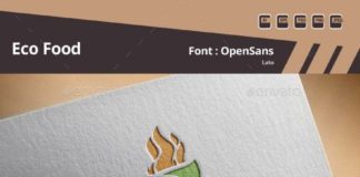 Food infographic – Eco Food Logo Template by maraz2013 | GraphicRiver Get it now!! Or Subcribe unli…
